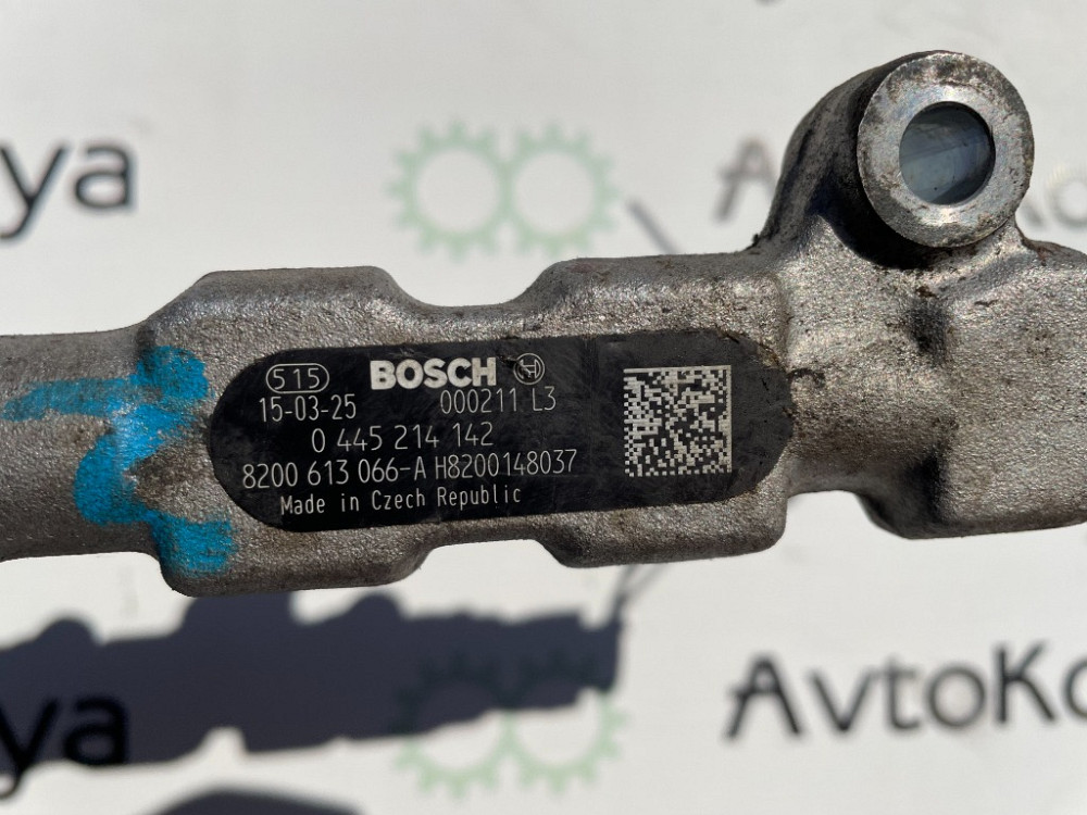 Топливная рейка (рампа форсунок) Opel Movano 2.2 / 2.5 dci 2003-2010 (0445214142) Ковель - зображення 2