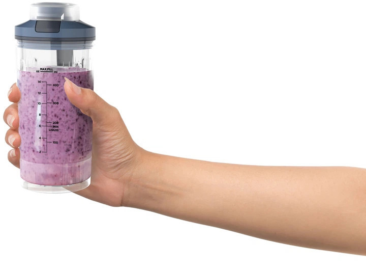 Фитнес-блендер аккумуляторный Ninja BC251EUNV 150 Вт голубой Киев - изображение 7