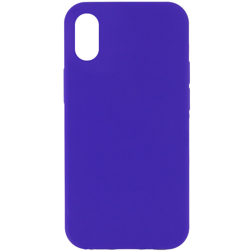 Чехол Silicone Case Full Protective (AA) NO LOGO для Apple iPhone XR (6.1") Херсон - зображення 1
