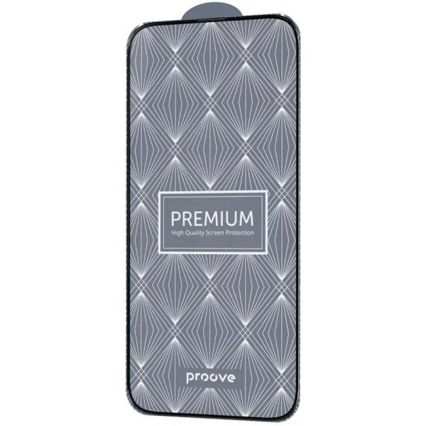 Захисне скло Proove Premium для iPhone 16 Pro Black (Код товару:38451) Харків - зображення 1