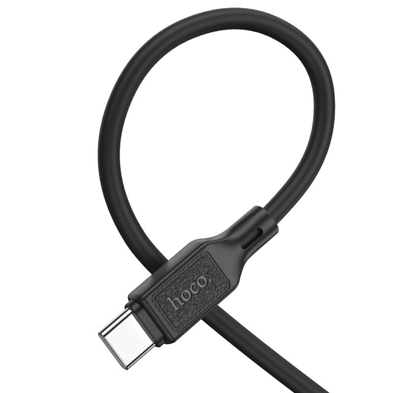Дата кабель Hoco X90 Cool silicone Type-C to Type-C 60W (1m) Херсон - зображення 3