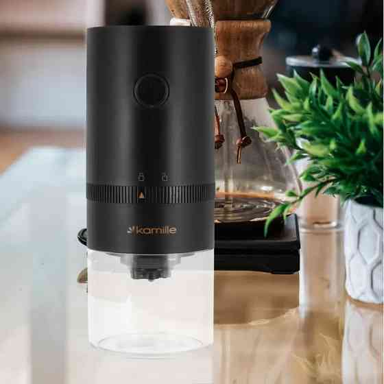 Кофемолка с аккумулятором Kamille KM-6733 18.5х7.5 см Киев