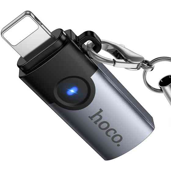 Переходник Hoco UA46A Lightning Male to Type-C Female Херсон