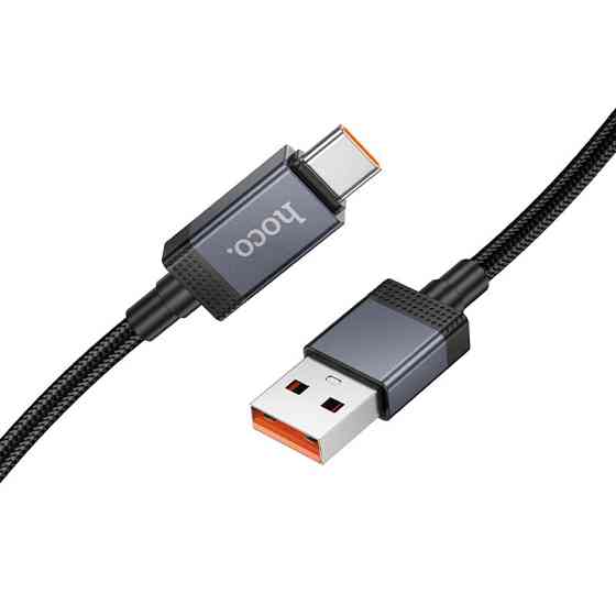 Дата кабель Hoco X118 Generous with display USB to Type-C 5A (1m) Херсон