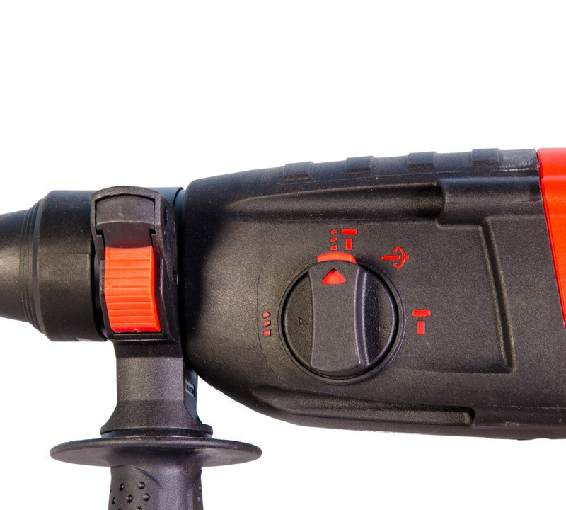 Перфоратор MPT PROFI SDS-PLUS 26 мм 800 Вт 900 об/мин 4850 уд/мин 3 Дж 3 режима аксессуары 5 шт кейс Харків - зображення 5