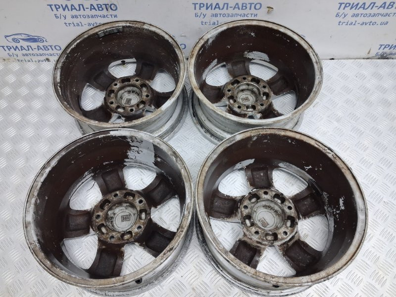 Диски титан комплект R16 Kia Sorento BL 2.5 DIESEL D4CB 2002 (б/у) Киев - изображение 6