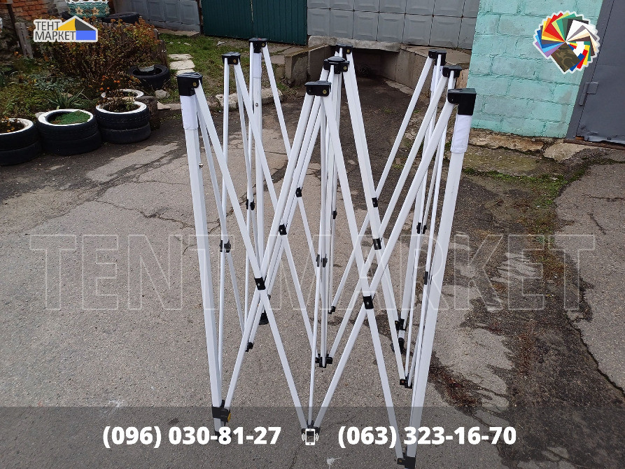 Тент купол 3х2 Бірюзовий брезент на китайский намет. Тенти шатри намет Виготовлення пошитття Продаж Запорожье - изображение 9