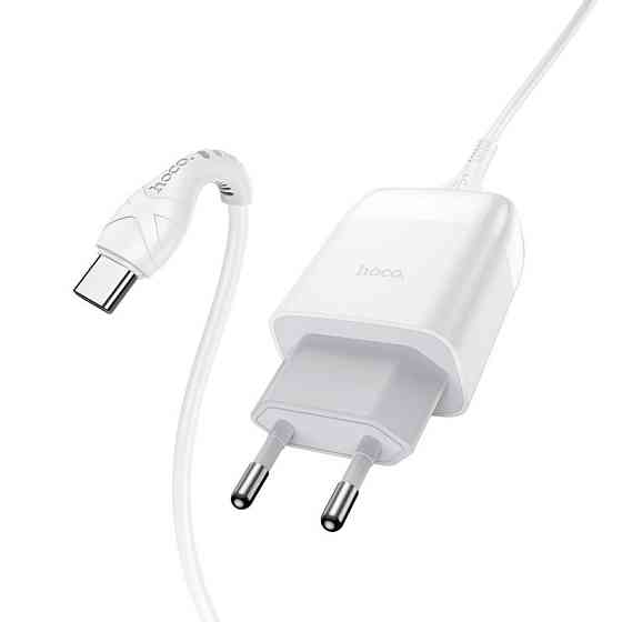 СЗУ Hoco C72Q Glorious QC3.0 18W (1USB-A) + кабель USB to Type-C Херсон