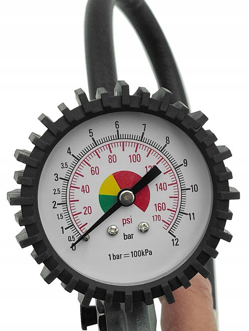 Пистолет для подкачки колес с манометром 12 бар AIRKRAFT STG-08 Харьков - изображение 8