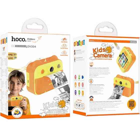 Дитяча фотокамера Hoco DV204 Yellow (Код товару:43494) Харьков