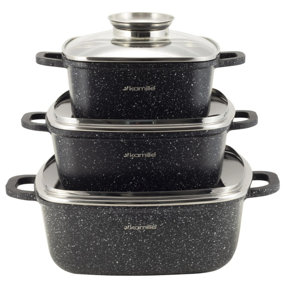Набір посуду Kamille KM-4435 8 предметів Київ - зображення 1