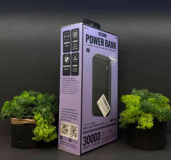 Зовнішній акумулятор Remax RPP-177 30000 | Для iPhone / Android Черновцы