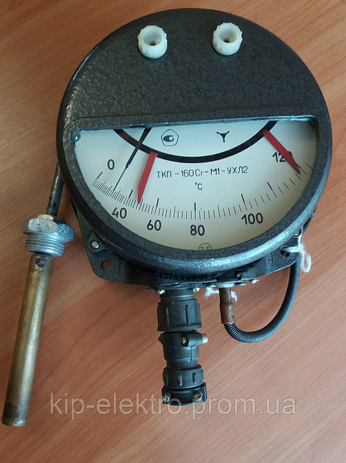 Термометр манометрический ТКП-160Сг-М1 (ТКП-160Сг-М1-УХЛ2, ТКП160Сг-М1, ТКП 160Сг-М1, ТКП-160Сг, ТКП Киев - изображение 2