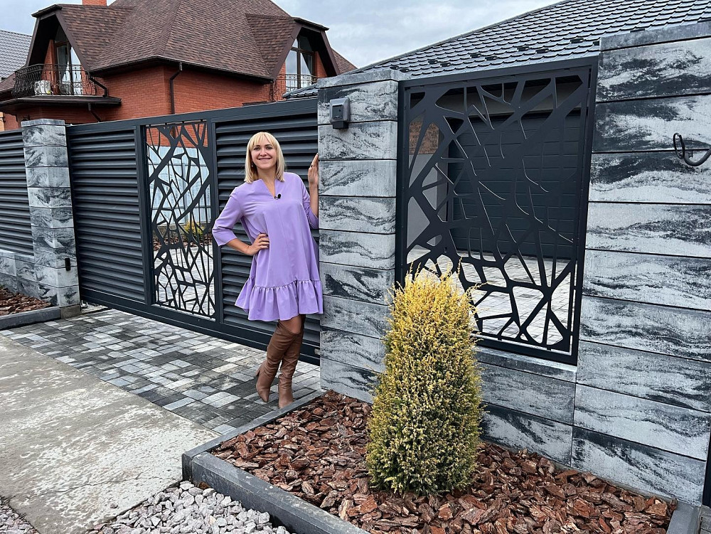 Відкатні ворота Наша Хата Черкассы - изображение 1