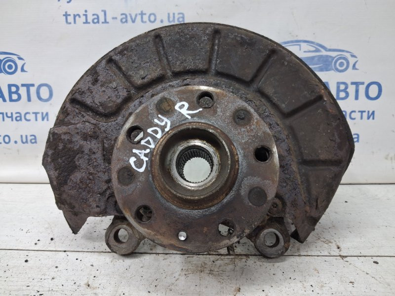 Кулак поворотный правый со ступицей Volkswagen Caddy 2K 1.9 DIESEL BJB 2003 (б/у) Київ - зображення 5