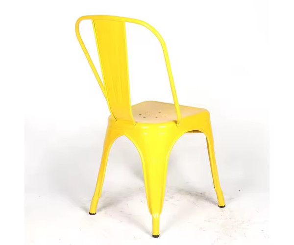 Стілець Толікс металевий жовтий Дніпро - зображення 3