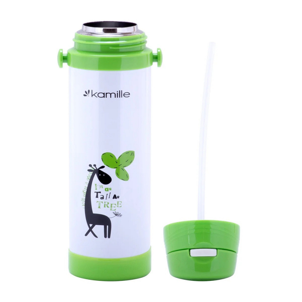 Термос для детей с ремешком Kamille 500 мл Одеса - зображення 8