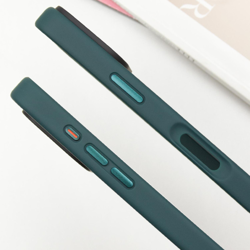TPU+PC чехол Metal Buttons для Apple iPhone 16 (6.1") Херсон - зображення 8