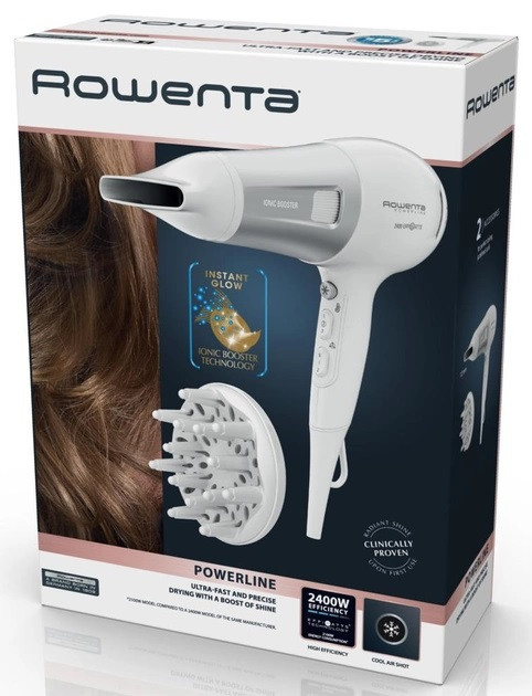 Фен Rowenta Powerline СV5930F0 2400 Вт белый Киев - изображение 10