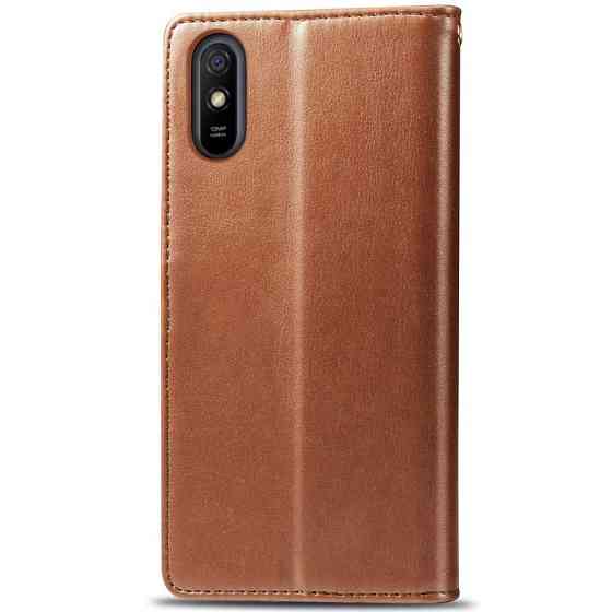 Кожаный чехол-книжка GETMAN Gallant (PU) для Xiaomi Redmi 9A Херсон