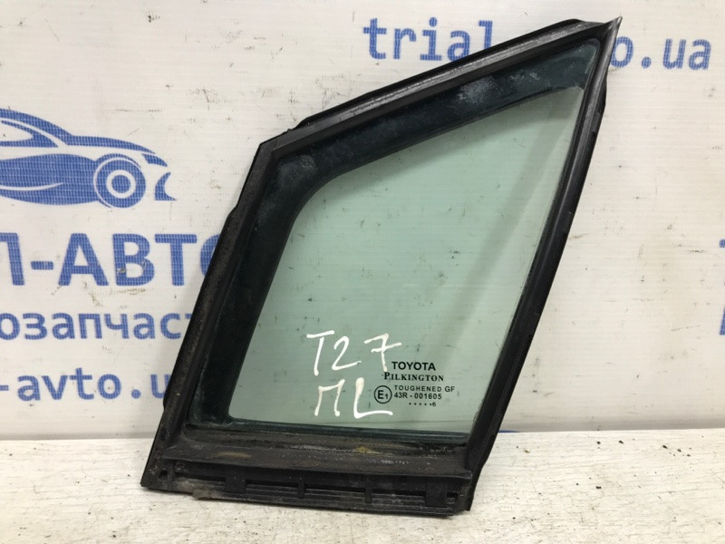 Стекло двери задней левой (форточка) Toyota Avensis T27 2.0 DIESEL 2009 (б/у) Київ - зображення 1