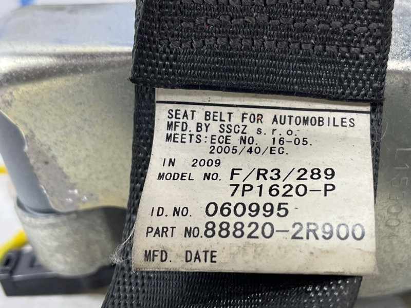 Ремень безопасности передний правый Hyundai I30 2007-2012 888202L700WK (Арт. 76860) Киев - изображение 5