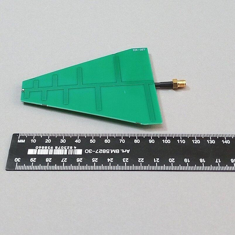 Антенна 1.27-9.5 ГГц  5-6 дБ, до 15 Вт UWB Antenna Wideband. Смотрите графики КСВ. Дніпро - зображення 12