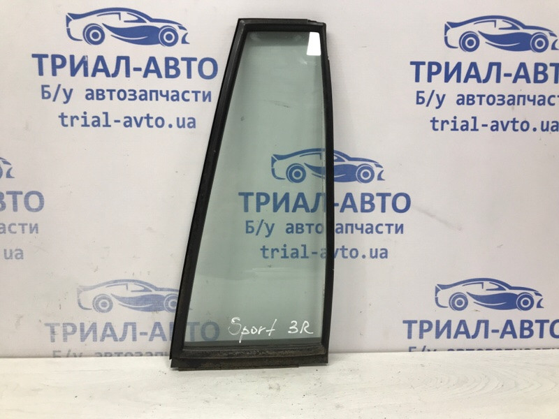 Стекло двери задней правой (форточка) Mitsubishi Pajero Sport 1996-2008 MR237978 (Арт. 54885) Київ - зображення 1