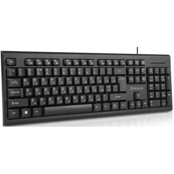 Клавіатура REAL-EL RK-507 USB Black (EL123100050) Харків
