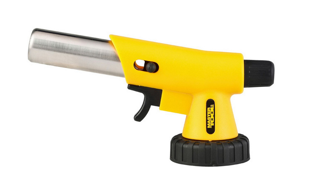Горелка для газового баллона MASTERTOOL "Вихрь" пьезоподжиг/керамическая защита Ø 22 мм/1300°С 44-50 Харків - зображення 1