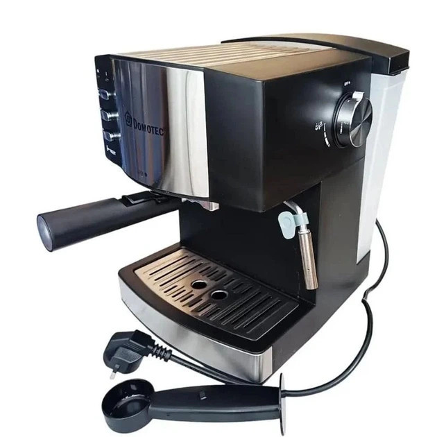 Кофеварка рожковая Domotec MS-113 850 Вт черная Киев - изображение 4
