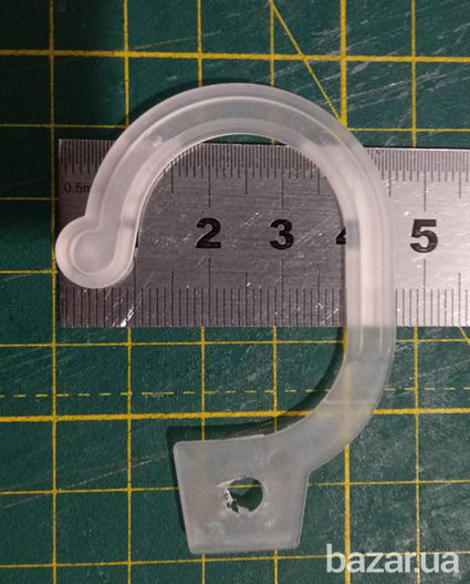 Гачок полімерний хангерів Є три види гачків Крючок Львів - зображення 2