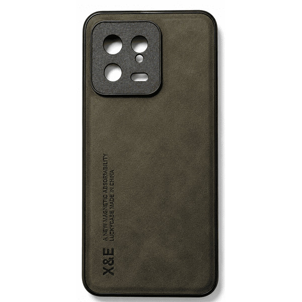 DM Чохол Magnet Leather Case для Xiaomi 13 Dark Gray Харків - зображення 2