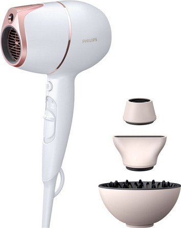 Фен Philips Prestige BHD628/00 1800 Вт белый Киев - изображение 2
