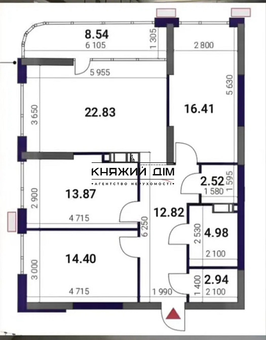 Продаж 3к квартири в ЖК Great Київ - зображення 1
