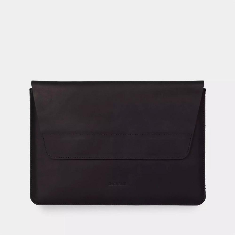 Чехол для ноутбука винтажный Incarne Line MacBook Pro 14" 2021-2025 line-black-vintage-pro-14 черный Київ - зображення 1