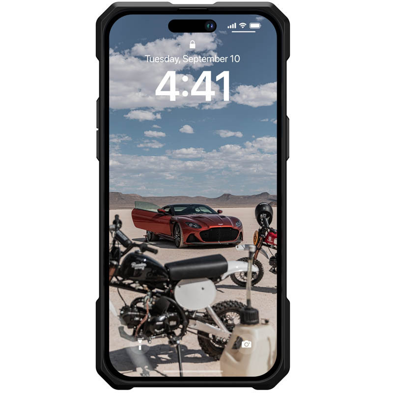 Ударопрочный чехол UAG Monarch Pro with MagSafe Leather для Apple iPhone 14 Pro (6.1") Херсон - зображення 8