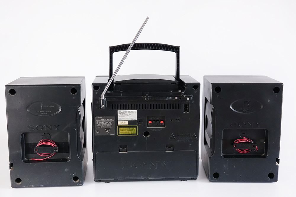 Двокасетний музичний центр SONY колонки, FM, CD, касетний Вишгород - зображення 3