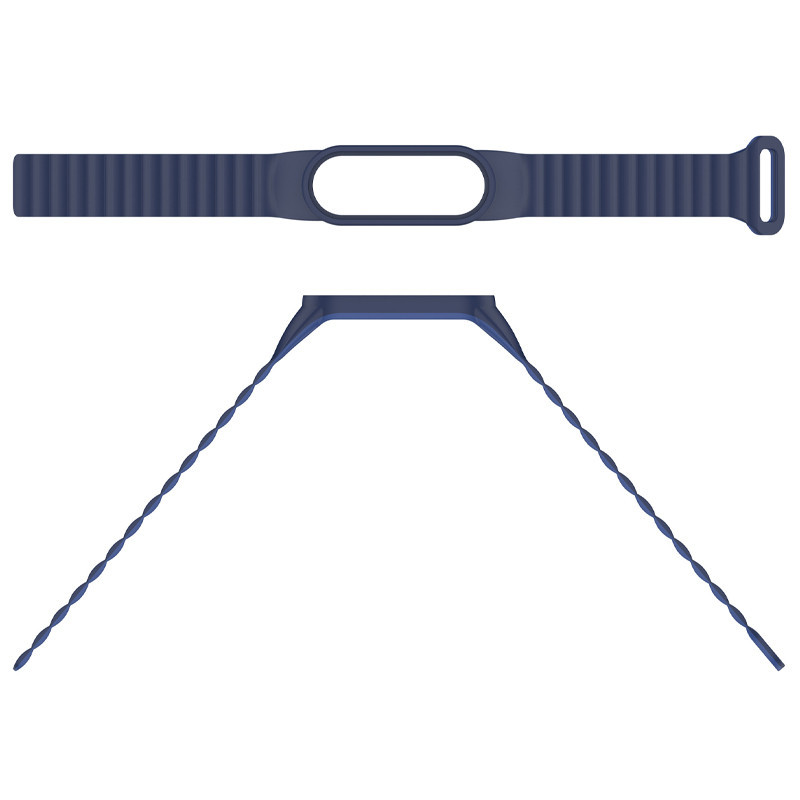 Ремешок Dual-color Magnetic для Xiaomi Mi Band 7/6/5/4/3 Херсон - зображення 4