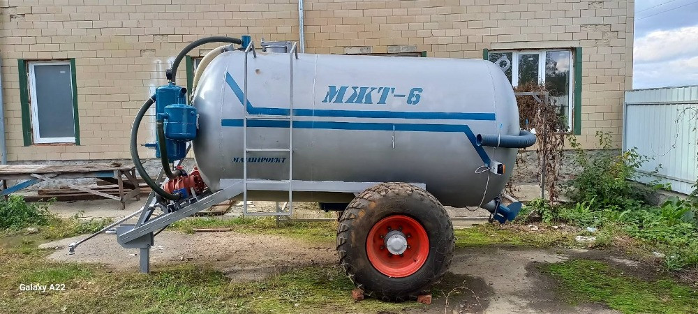 Бочка навоз МЖТ-6 (6м3) вакумна з розкидачем від виробника Біла Церква - зображення 1