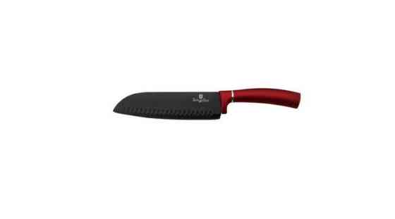 Ніж санток Berlinger Haus Metallic Line Burgundy Edition BH-2574 17.5 см Київ