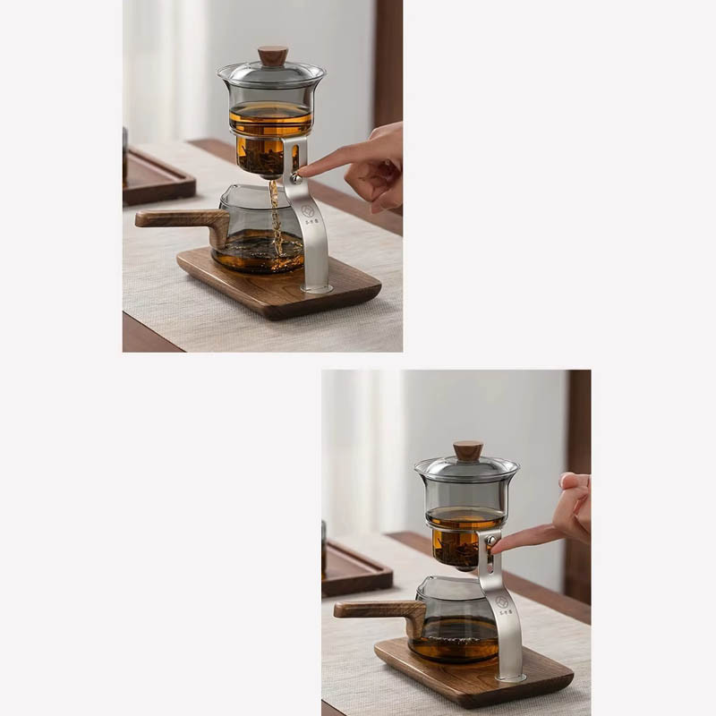 Чайник для заваривания TeaPot D-41 Automatic tea maker 300/400ml Херсон - зображення 5