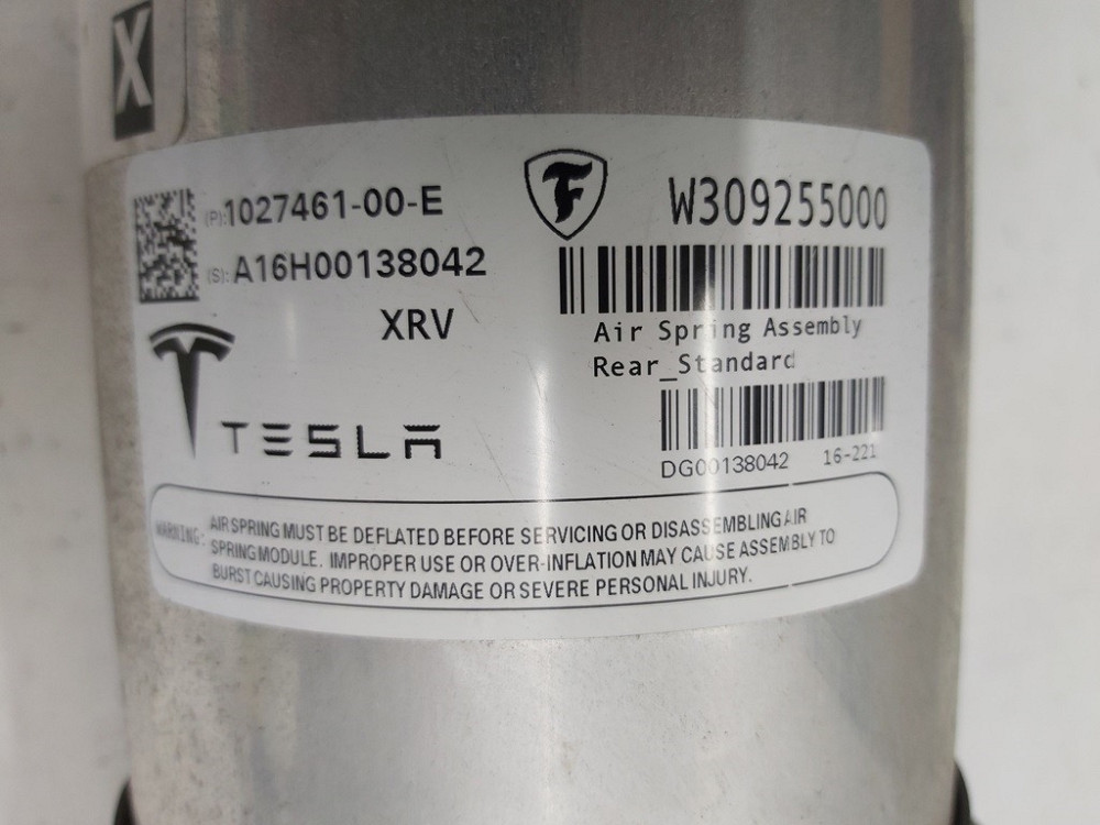 Модуль пневмо задний с повреждением Tesla model X 1027461-00-E Київ - зображення 3