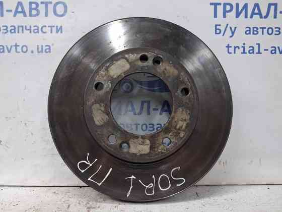 Диск тормозной передний Kia Sorento BL 2.5 DIESEL D4CB 2002 (б/у) Киев