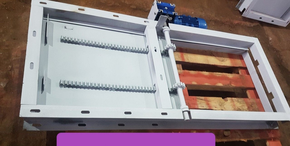 Задвижки реечные электрические для зернопроводов Київ - зображення 2