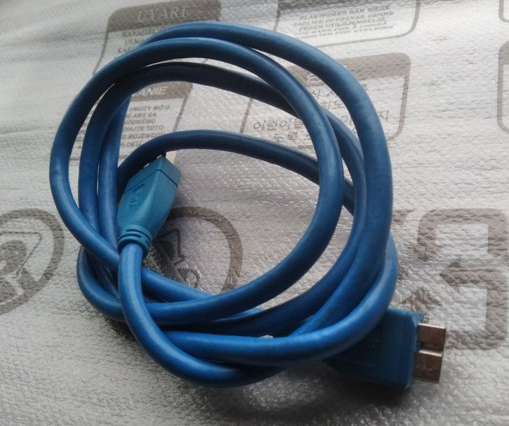 Кабель USB 3.0 1.2 м, синій Київ - зображення 2