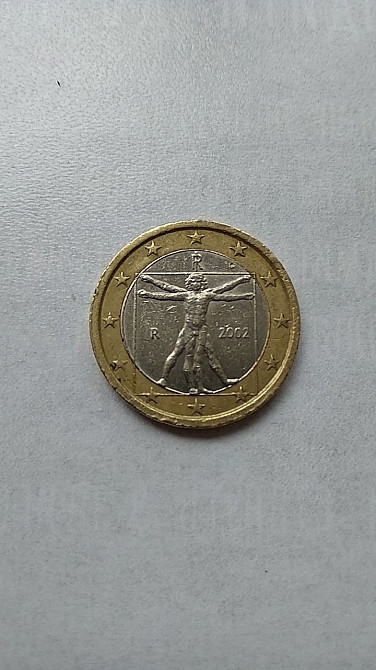 1 Євро 2002 року Італія Ровно - изображение 2