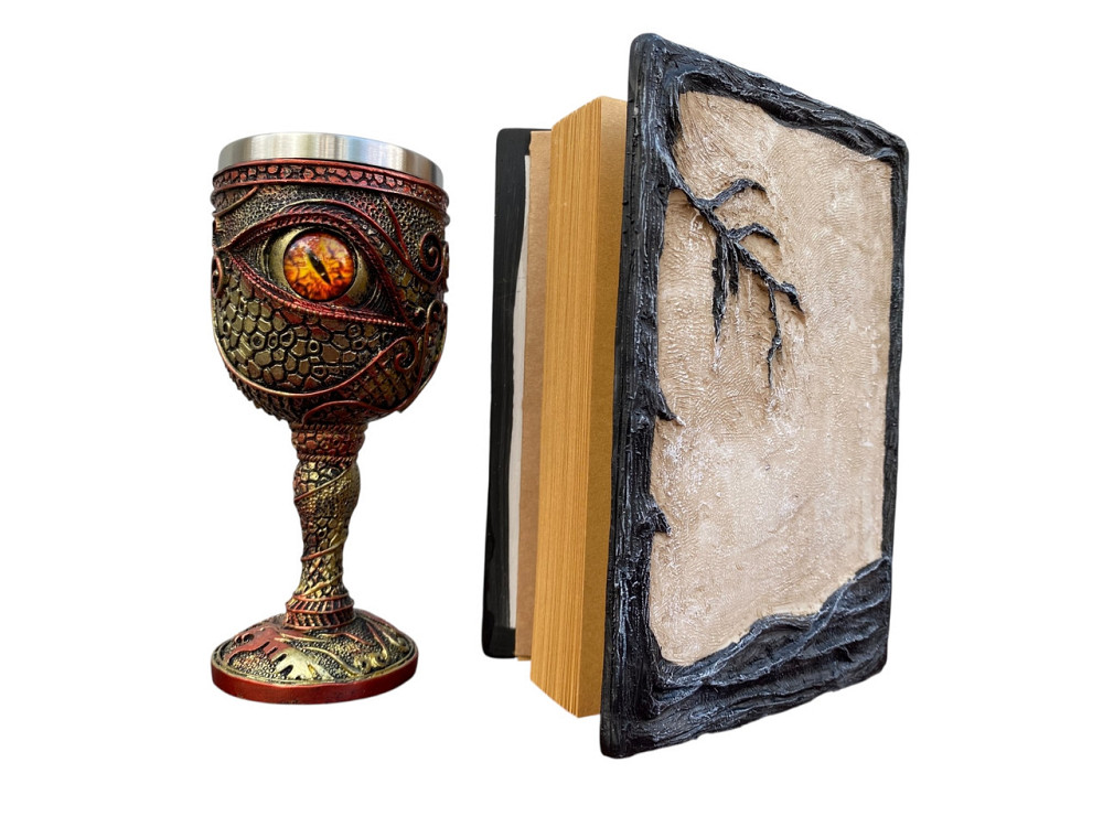 Подарочный набор Бокал 3 Глаз и Блокнот 3 «Тень Ворона» (код 00625) Київ - зображення 2