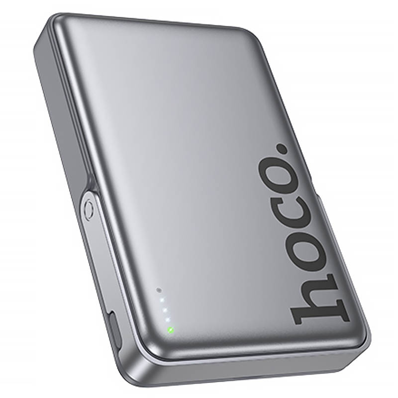 Портативное ЗУ Power Bank Hoco Q36A Sunlight magnetic suction+holder PD20W с БЗУ 10000 mAh Херсон - зображення 3