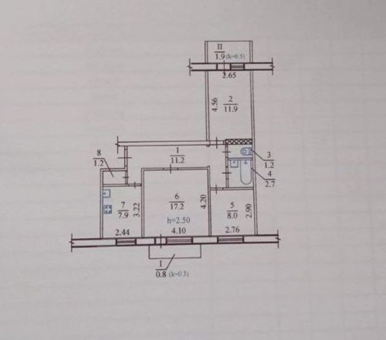 Продам 3-к квартиру (чешку) на пр. Мира / Захарченко / Левобережный-3 Дніпро - зображення 11